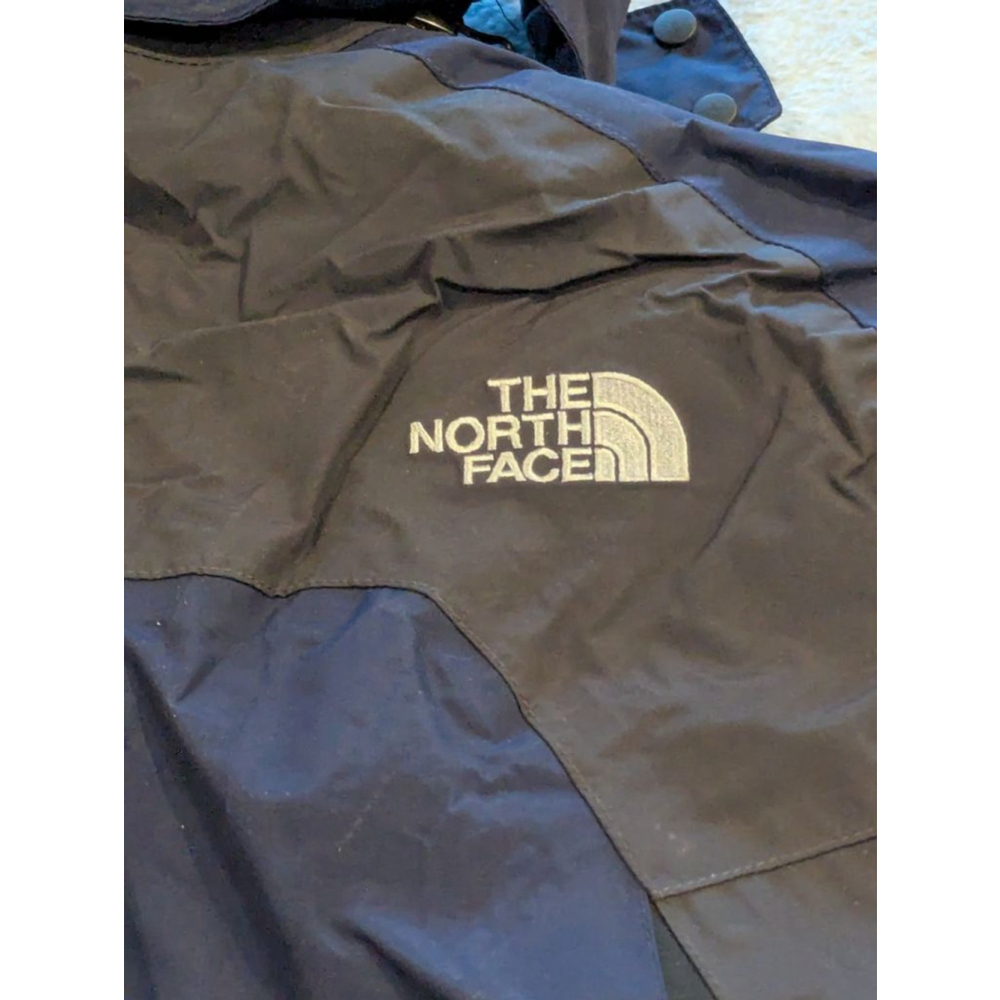 Men's The North Face Performance Jacket L Navy Black HyVent - Picture 15 of 16